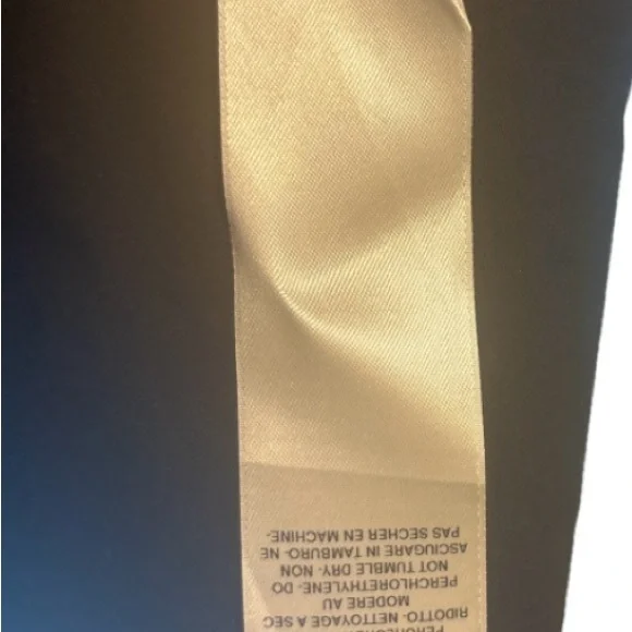 Rick Owens Black and Cream Garment
